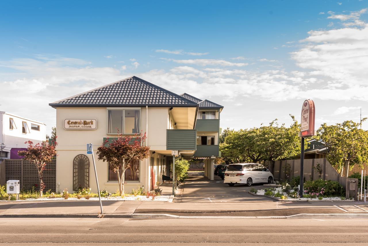 Central Park Motor alojamiento Motel Christchurch Exterior foto